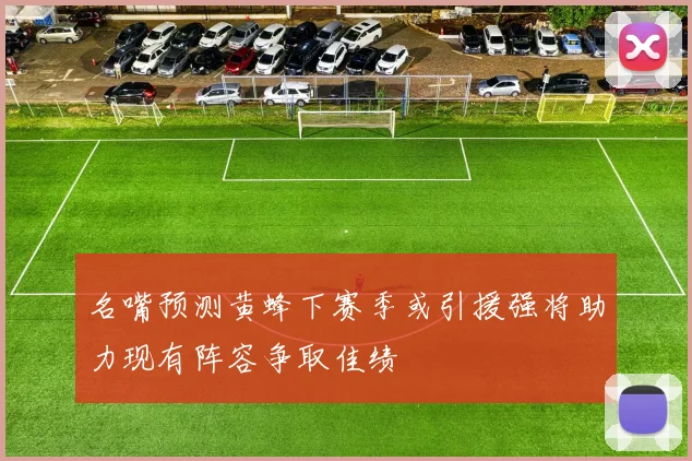 名嘴预测黄蜂下赛季或引援强将助力现有阵容争取佳绩